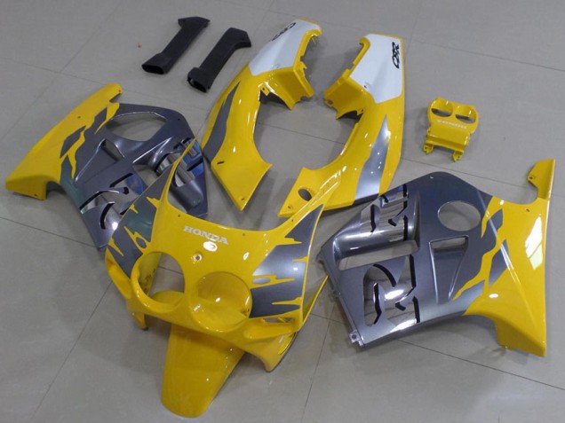 Purchase 1988-1989 Grey Yellow Honda CBR250RR MC19 Motorbike Fairing Kits Canada