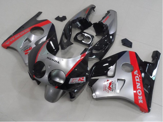 Purchase 1991-1998 Silver Black Red Honda CBR250RR MC22 Motorcycle Fairing Kits Canada