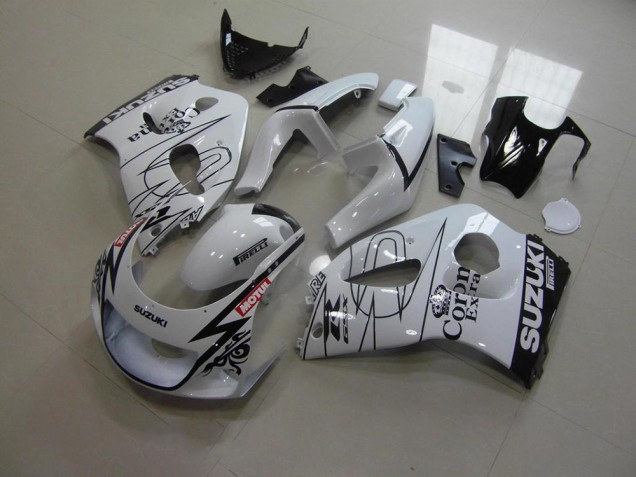 Purchase 1996-2000 White Corona Suzuki GSXR 600 Motor Fairings Canada