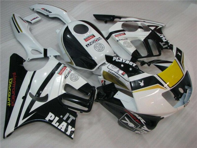 Purchase 1995-1998 White Black Playboy Honda CBR600 F3 Motorcycle Fairing Canada