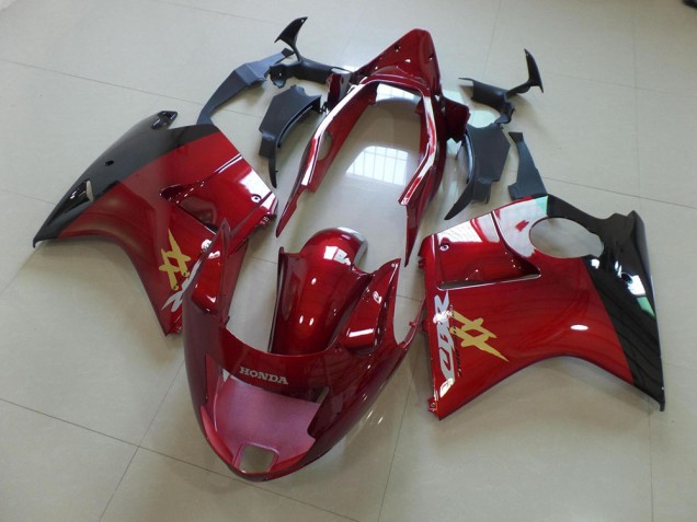 Purchase 1996-2007 Candy Red Black OEM Style Honda CBR1100XX Motorcycle Fairings Canada