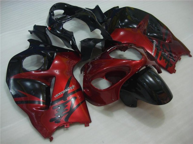 Purchase 1996-2007 Red Black Suzuki GSXR 1300 Hayabusa Motorcycle Fairing Kit Canada