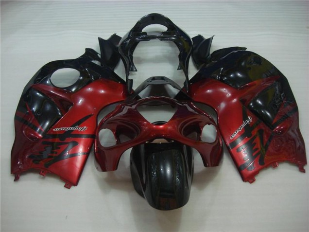 Purchase 1996-2007 Red Black Suzuki GSXR 1300 Hayabusa Motorcycle Fairing Kit Canada