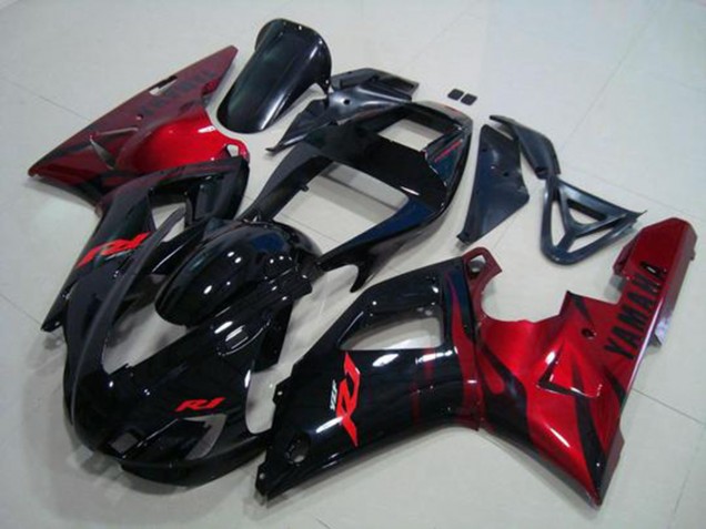 Purchase 1998-1999 Black Red Yamaha YZF R1 Motorcylce Fairings Canada