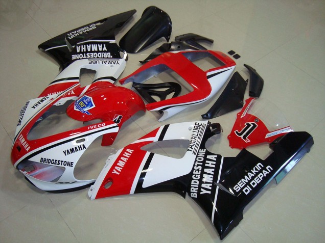 Purchase 1998-1999 Black Red Stickers Yamaha YZF R1 Motorcycle Fairings Canada