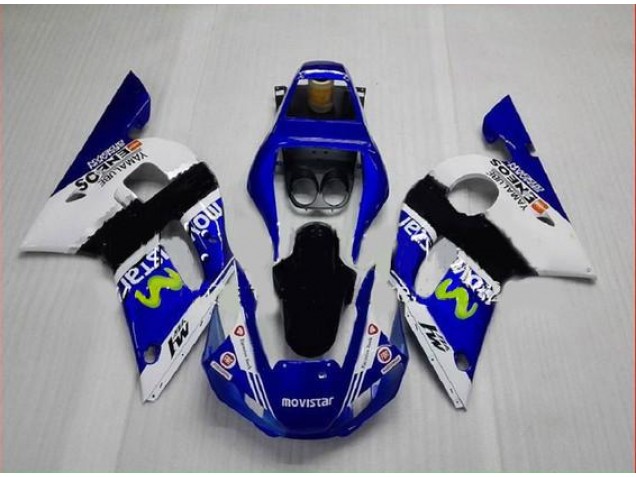 Purchase 1998-2002 Blue Green White Yamaha YZF R6 Motorbike Fairing Canada