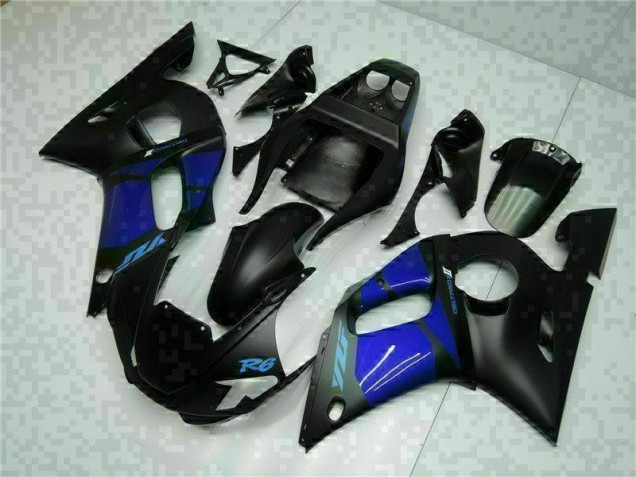 Purchase 1998-2002 Blue Black Yamaha YZF R6 Bike Fairing Kit Canada