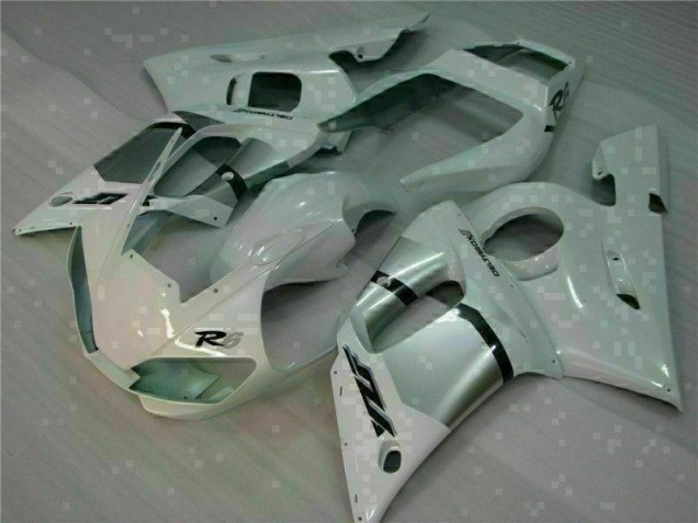 Purchase 1998-2002 White Yamaha YZF R6 Motorbike Fairing Canada