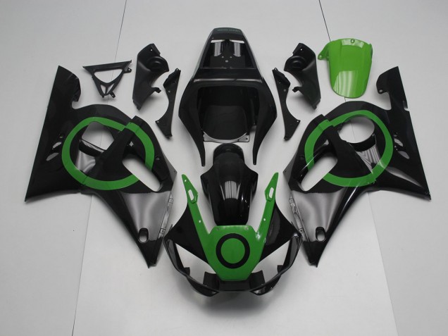 Purchase 1998-2002 Black Green Circle Yamaha YZF R6 Bike Fairing Canada