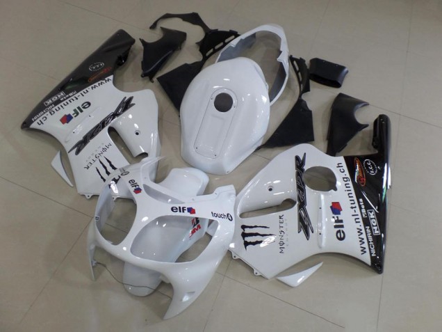 Purchase 2000-2001 White Kawasaki ZX12R Motorbike Fairing Kits Canada