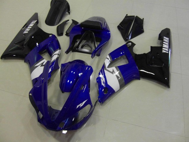 Purchase 2000-2001 Blue Black White Yamaha YZF R1 Motorcycle Fairings Kit Canada