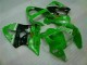 Purchase 2000-2002 Green Black Kawasaki ZX6R Motor Bike Fairings Canada