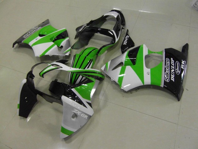 Purchase 2000-2002 Green White Stripe Kawasaki ZX6R Motorcycle Bodywork Canada