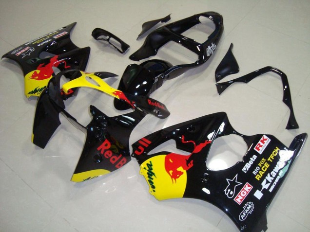 Purchase 2000-2002 Red Bull Kawasaki ZX6R Motorcycle Fairings Kits Canada