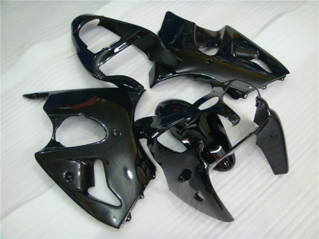 Purchase 2000-2002 Glossy Black Kawasaki ZX6R Motorbike Fairing Kits Canada