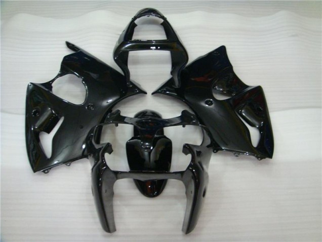 Purchase 2000-2002 Glossy Black Kawasaki ZX6R Motorbike Fairing Kits Canada