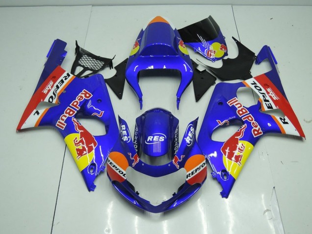 Purchase 2000-2002 Blue Red Bull Suzuki GSXR 1000 Motorbike Fairing Kits Canada