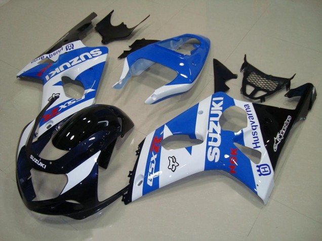 Purchase 2000-2002 Blakc Blue White Suzuki GSXR 1000 Motorcycle Replacement Fairings Canada