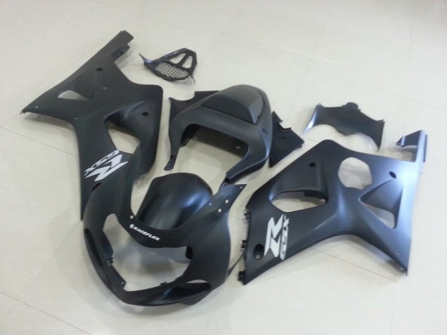 Purchase 2000-2002 Matte Black with Silver Gsxr Suzuki GSXR 1000 Motorcycle Fairings Kit Canada