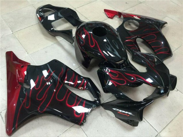 Purchase 2001-2003 Red Flame Honda CBR600 F4i Motorcycle Fairings Kit Canada