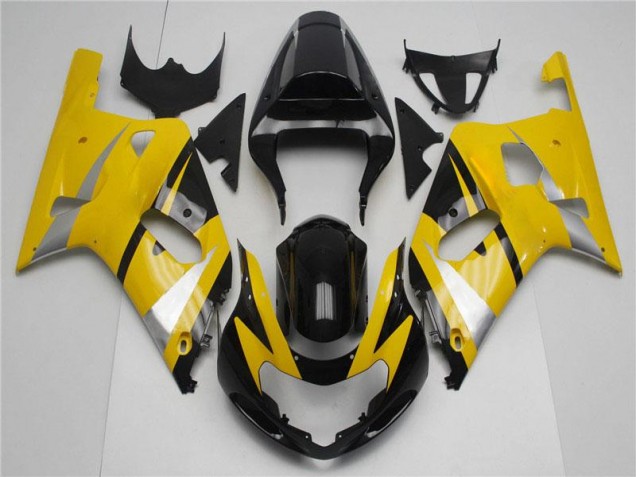 Purchase 2001-2003 Yellow Black Suzuki GSXR 600/750 Bike Fairings Canada