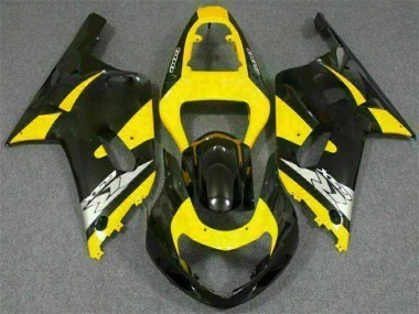 Purchase 2001-2003 Yellow Black Suzuki GSXR 600/750 Motorcycle Replacement Fairings Canada