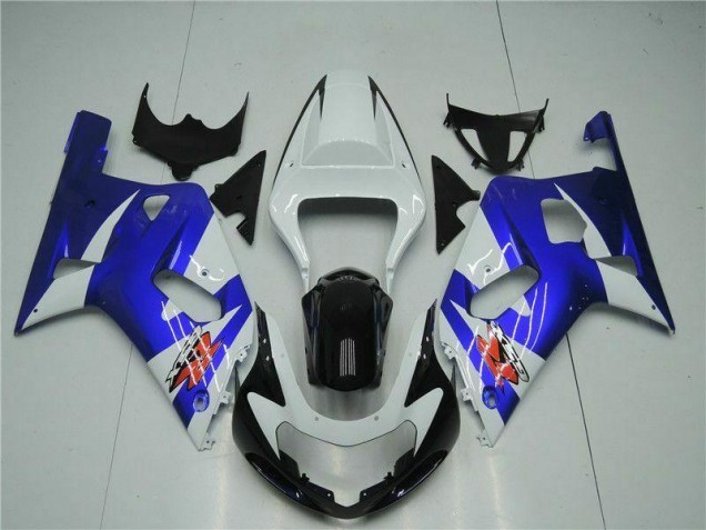 Purchase 2001-2003 White Blue Suzuki GSXR 600/750 Motorcycle Fairings Kit Canada