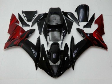 Purchase 2002-2003 Black Red Yamaha YZF R1 Motorcycle Fairing Canada