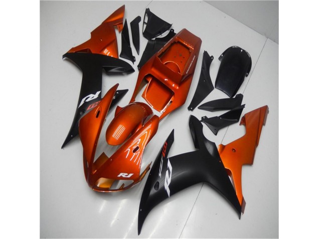 Purchase 2002-2003 Orange Black Yamaha YZF R1 Bike Fairings Canada