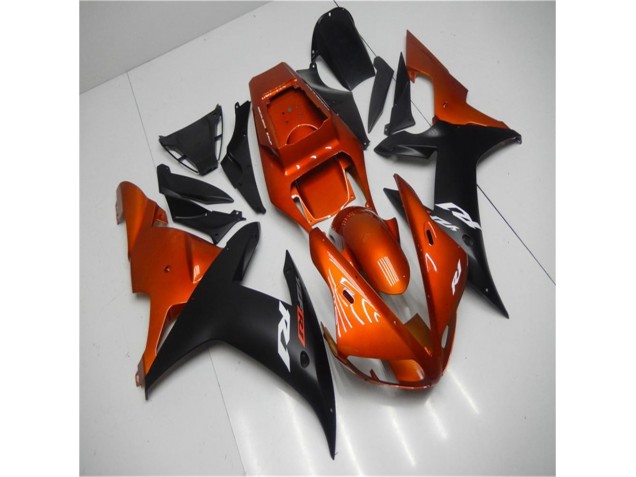 Purchase 2002-2003 Orange Black Yamaha YZF R1 Bike Fairings Canada