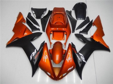 Purchase 2002-2003 Orange Black Yamaha YZF R1 Bike Fairings Canada