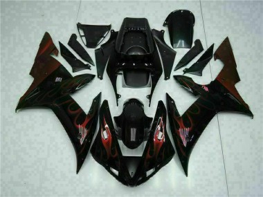 Purchase 2002-2003 Black Yamaha YZF R1 Motorcyle Fairings Canada