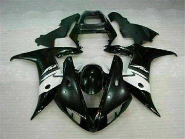 Purchase 2002-2003 Black Yamaha YZF R1 Motorcycle Fairings Kit Canada