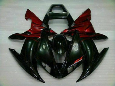 Purchase 2002-2003 Black Red Yamaha YZF R1 Bike Fairing Canada