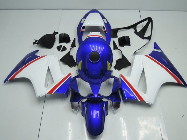 Purchase 2002-2013 Blue and White Honda VFR800 Motor Bike Fairings Canada