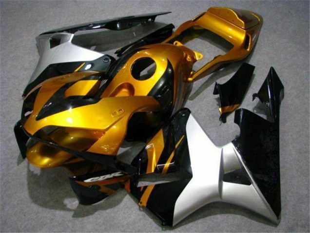 Purchase 2003-2004 Gold Silver Black Honda CBR600RR Bike Fairings Canada