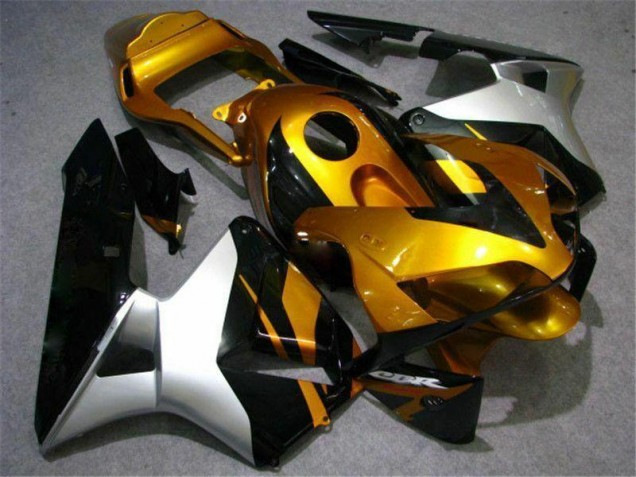 Purchase 2003-2004 Gold Silver Black Honda CBR600RR Bike Fairings Canada