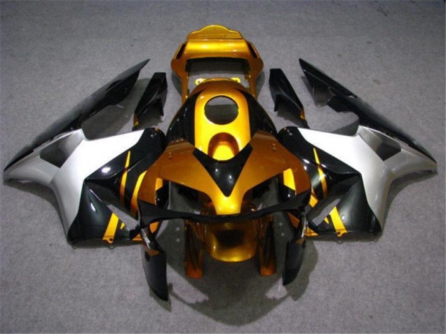 Purchase 2003-2004 Gold Silver Black Honda CBR600RR Bike Fairings Canada