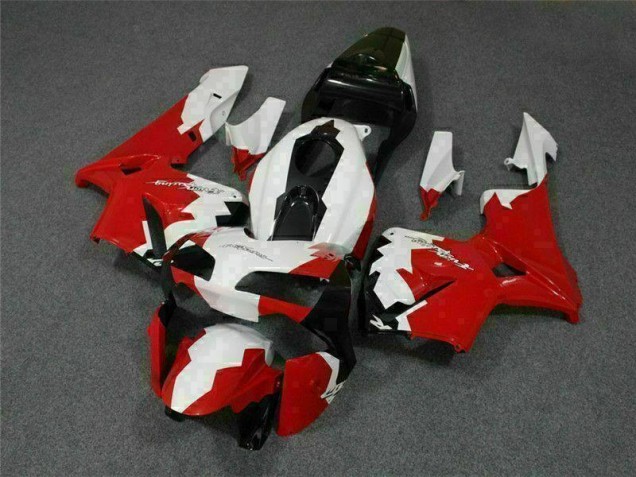 Purchase 2003-2004 Red White Honda CBR600RR Replacement Motorcycle Fairings Canada