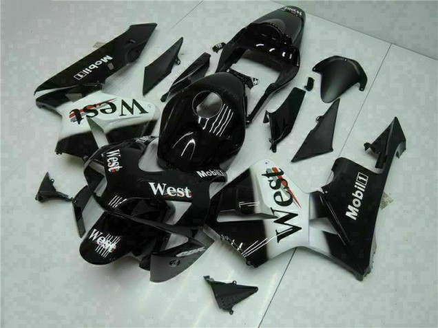 Purchase 2003-2004 Black West Honda CBR600RR Motorcycle Fairings Kit Canada