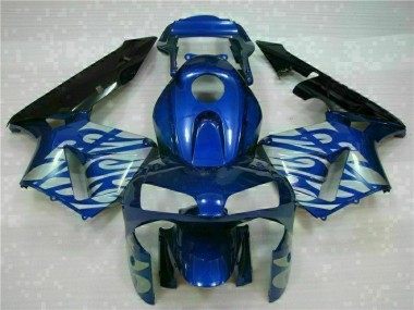 Purchase 2003-2004 Blue with Silver Flame Honda CBR600RR Motorbike Fairing Canada