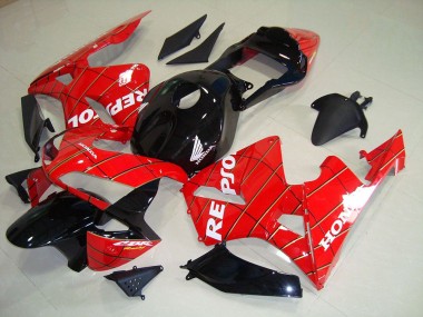 Purchase 2003-2004 Black Spider Man Repsol Honda CBR600RR Motorcycle Fairing Kits Canada