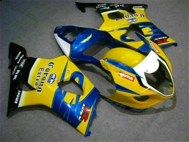 Purchase 2003-2004 Yellow Blue Suzuki GSXR 1000 Bike Fairings Canada