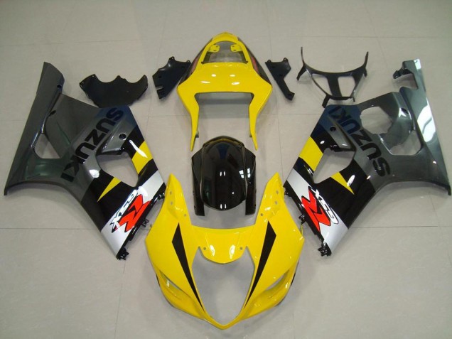 Purchase 2003-2004 Yellow Grey Suzuki GSXR 1000 Motorcycle Fairing Kits Canada