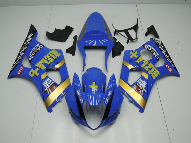 Purchase 2003-2004 Blue Rizla Suzuki GSXR 1000 Motorcycle Fairings Kits Canada