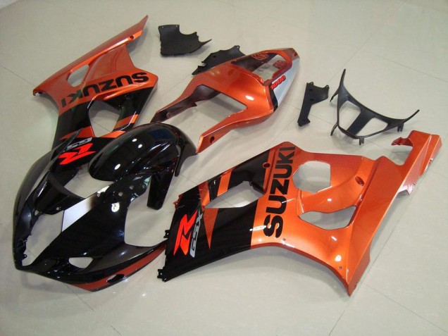 Purchase 2003-2004 Orange and Black Suzuki GSXR 1000 Motorcycle Fairings Canada