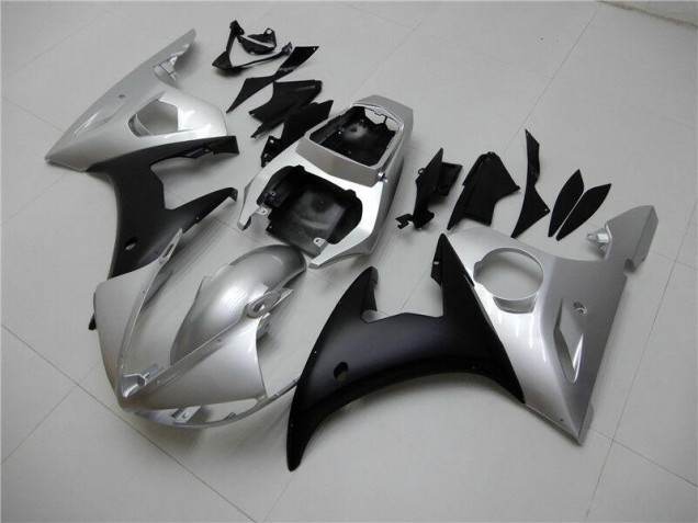 Purchase 2003-2005 Silver Black Yamaha YZF R6 Motorcylce Fairings Canada