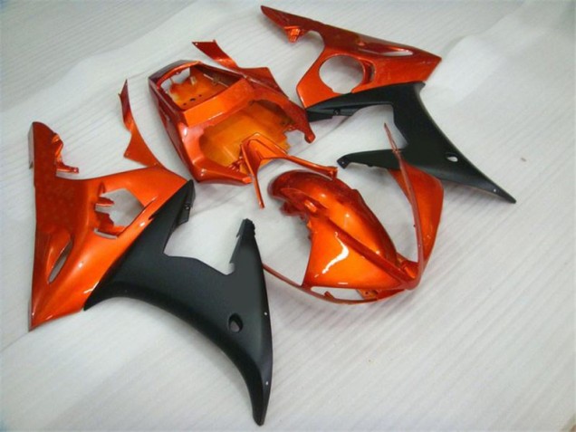 Purchase 2003-2005 Orange Black Yamaha YZF R6 Motorcycle Fairings Canada