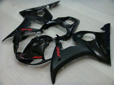 Purchase 2003-2005 Black Yamaha YZF R6 Replacement Motorcycle Fairings Canada