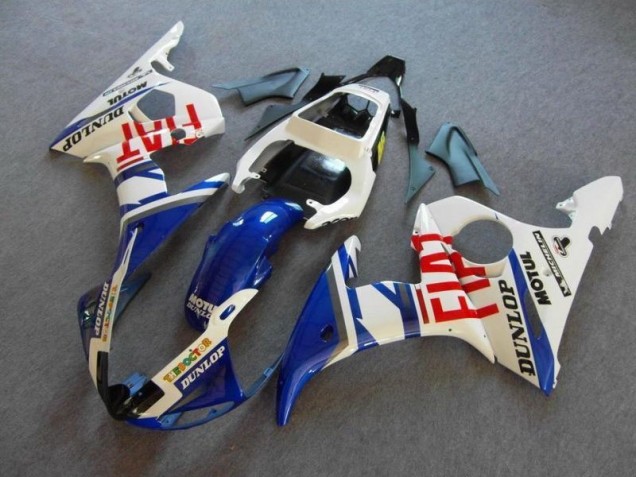 Purchase 2003-2005 Blue White Fiat Yamaha YZF R6 Motor Bike Fairings Canada